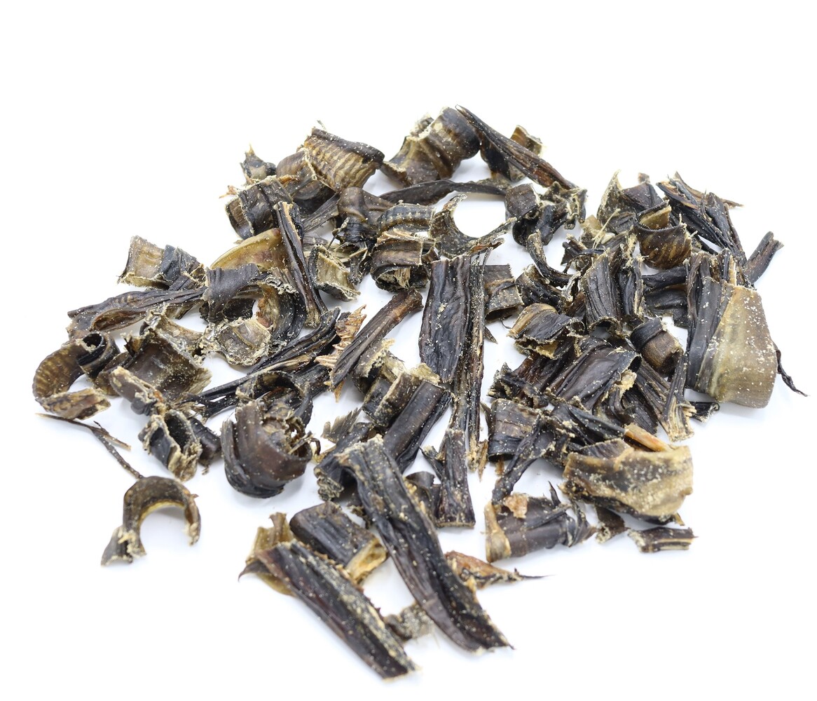 Bark-Bite Bark-Bite Fish - Meervalhuid bites - 200 gram Bark-Bite Bark-Bite Fish - Meervalhuid bites - 200 gram