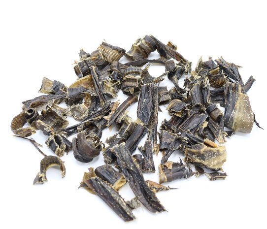 Bark-Bite Bark-Bite Fish - Meervalhuid bites - 200 gram Bark-Bite Bark-Bite Fish - Meervalhuid bites - 200 gram