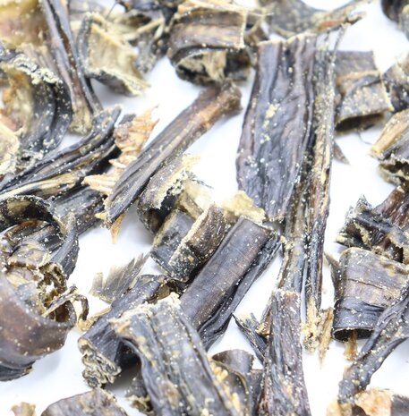 Bark-Bite Bark-Bite Fish - Meervalhuid bites - 200 gram Bark-Bite Bark-Bite Fish - Meervalhuid bites - 200 gram