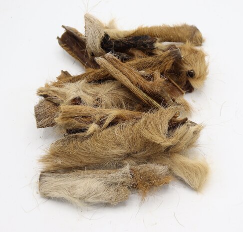 Bark-Bite Bark-Bite Hertenhuid met vacht - 15 cm - 500 gram Bark-Bite Bark-Bite Hertenhuid met vacht - 15 cm - 500 gram