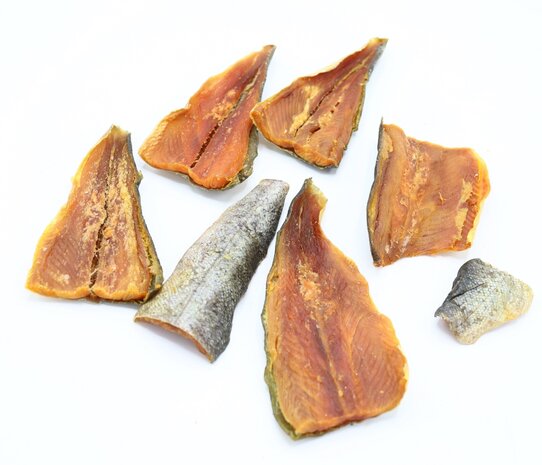 Bark-Bite Bark-Bite Fish - Zalmforel moten - 200 gram Bark-Bite Bark-Bite Fish - Zalmforel moten - 200 gram