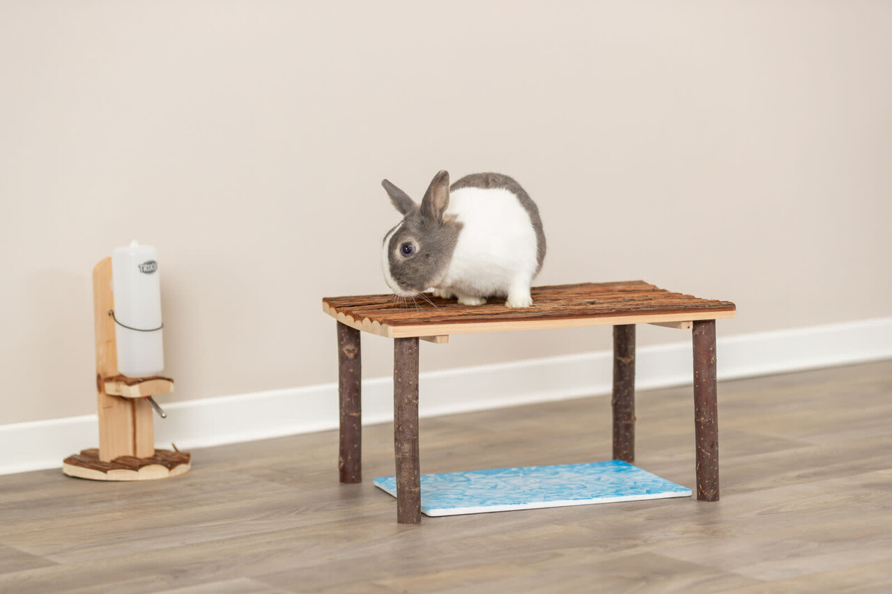 Trixie Trixie Houten Ligplaats en Afdak Schorshout - 45x27x35 cm Trixie Trixie Houten Ligplaats en Afdak Schorshout - 45x27x35 cm