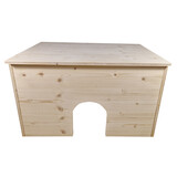 Rabbitat Houten Schuilhuis - 60x40x36 cm Rabbitat Houten Schuilhuis - 60x40x36 cm