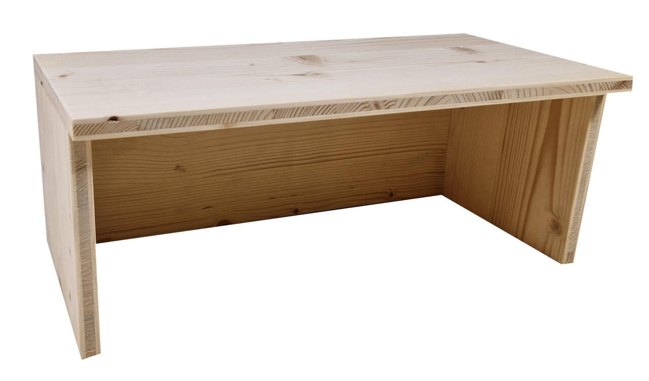 Rabbitat Houten Schuilhuis Open L - 60x40x36 cm Rabbitat Houten Schuilhuis Open L - 60x40x36 cm