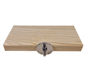Rabbitat Lariks Zitplank - Plateau - 9x18 cm Rabbitat Lariks Zitplank - Plateau - 9x18 cm