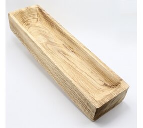 Rabbitat Natuurhouten Voertrog XL - 60 x 16 x 9 cm Rabbitat Natuurhouten Voertrog XL - 60 x 16 x 9 cm