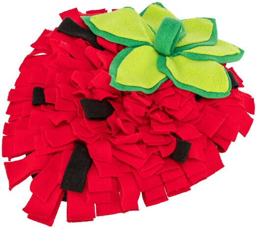 Trixie Trixie Snuffelmat Aardbei - 33 x 40 cm Trixie Trixie Snuffelmat Aardbei - 33 x 40 cm
