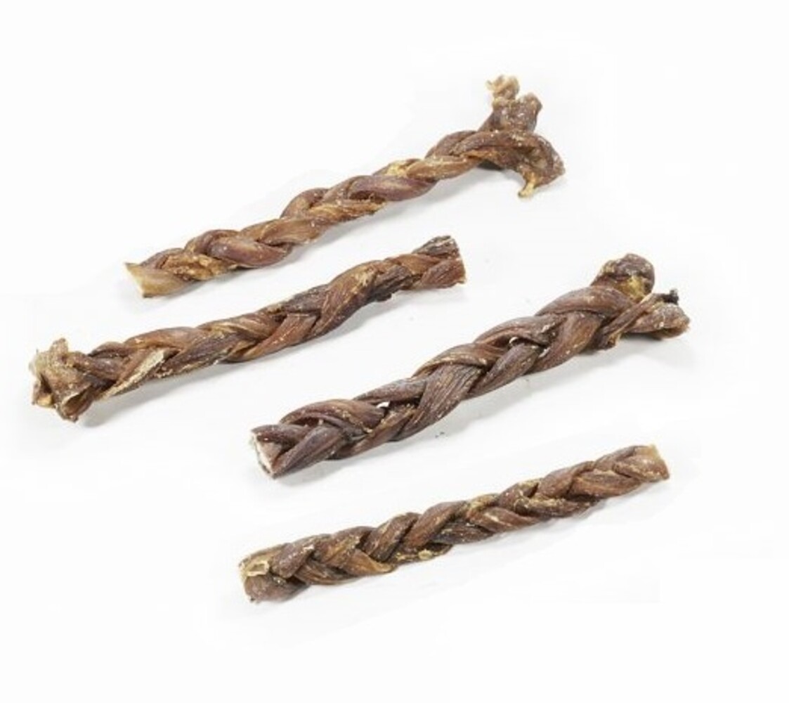 Bark-Bite Bark-Bite Lamspees gevlochten - 15 cm - 10 stuks Bark-Bite Bark-Bite Lamspees gevlochten - 15 cm - 10 stuks