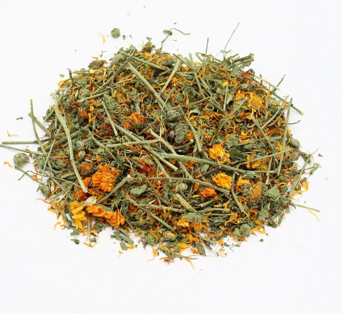 Herbimals Herbimals Goudsbloemplant - grof gehakseld Herbimals Herbimals Goudsbloemplant - grof gehakseld