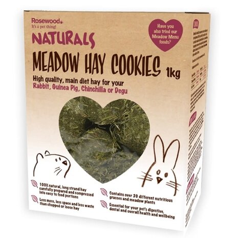 Rosewood Rosewood Naturals Hooi Koekjes - Meadow Hay Cookies - 1 kilo Rosewood Rosewood Naturals Hooi Koekjes - Meadow Hay Cookies - 1 kilo