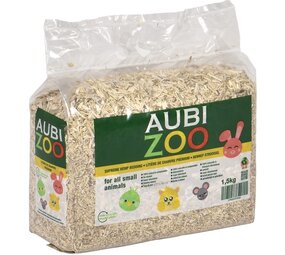Aubizoo Aubizoo Hennepvezelstrooisel - 1.5 kilo Aubizoo Aubizoo Hennepvezelstrooisel - 1.5 kilo