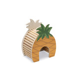 Beeztees Beeztees Hamsterhuis Ananas - 13.5 x 9 x 18 cm Beeztees Beeztees Hamsterhuis Ananas - 13.5 x 9 x 18 cm