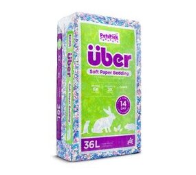 PetsPick Über Uber Paper Bedding Confetti - 36 liter PetsPick Über Uber Paper Bedding Confetti - 36 liter