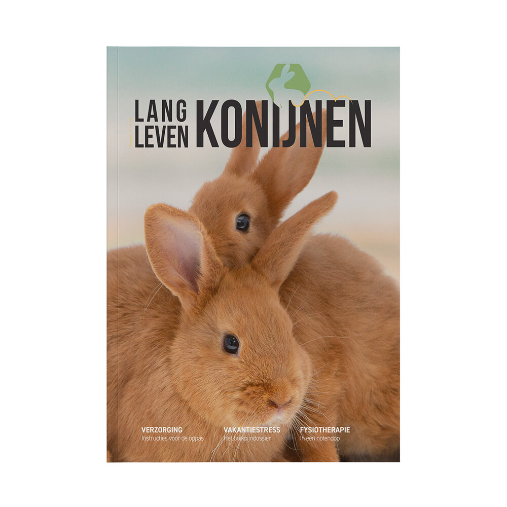 Lang Leven Konijnen Magazine Lang Leven Konijnen - Nummer 11 Lang Leven Konijnen Magazine Lang Leven Konijnen - Nummer 11