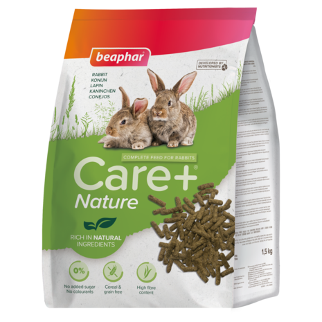 Beaphar Beaphar Care+ Nature Konijn - 1.5 kg Beaphar Beaphar Care+ Nature Konijn - 1.5 kg