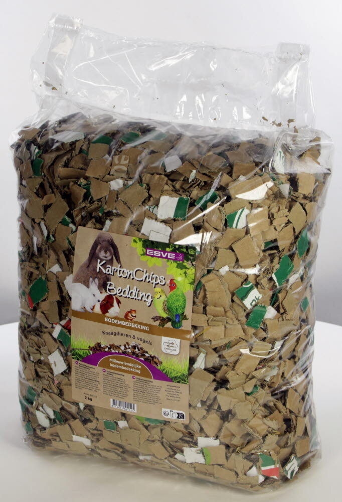 ESVE ESVE kartonsnippers bodembedekking - 2 kilo ESVE ESVE kartonsnippers bodembedekking - 2 kilo