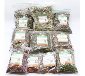 Herbimals Herbimals Dierenkruiden Proefpakket - Konijn-Cavia - 1 kilo Herbimals Herbimals Dierenkruiden Proefpakket - Konijn-Cavia - 1 kilo