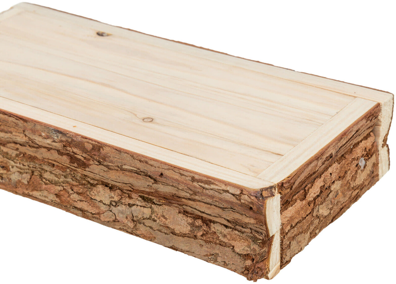 Trixie Trixie Voederblad Schorshout - 27 x 5 x 13 cm Trixie Trixie Voederblad Schorshout - 27 x 5 x 13 cm