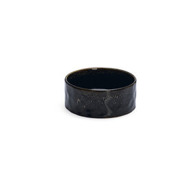 Beeztees Stenen Voer- en Waterbak - Zwart - 18 cm Beeztees Stenen Voer- en Waterbak - Zwart - 18 cm