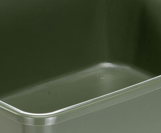 Ferplast Toiletbak Nip 30 - Open - 64.5 x 49.5 x 14.5 cm - Donkergroen