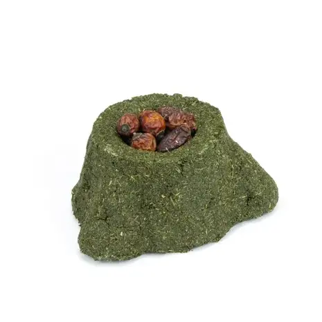 Mr. Crumble Mr. Crumble Peterselie Boomstronk met rozenbottel - Ø 11 cm x H 4.5 cm Mr. Crumble Mr. Crumble Peterselie Boomstronk met rozenbottel - Ø 11 cm x H 4.5 cm