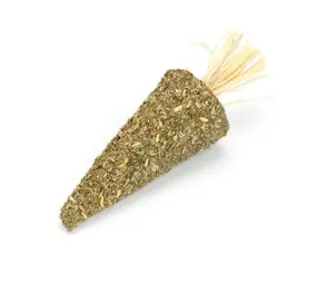 Mr. Crumble Mr. Crumble Strowortel met Kruiden - Knaagwortel - L 13.5 cm -  Ø 6 cm