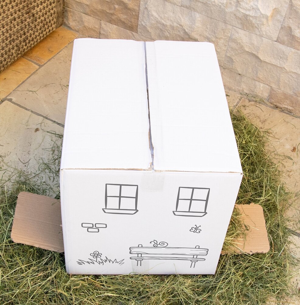 Tiroler hooihuis - 50 x 40 x 40 cm - Circa 6 kilo Premium Oostenrijks Hooi Tiroler hooihuis - 50 x 40 x 40 cm - Circa 6 kilo Premium Oostenrijks Hooi