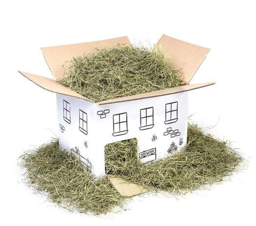 Tiroler hooihuis - 50 x 40 x 40 cm - Circa 6 kilo Premium Oostenrijks Hooi Tiroler hooihuis - 50 x 40 x 40 cm - Circa 6 kilo Premium Oostenrijks Hooi