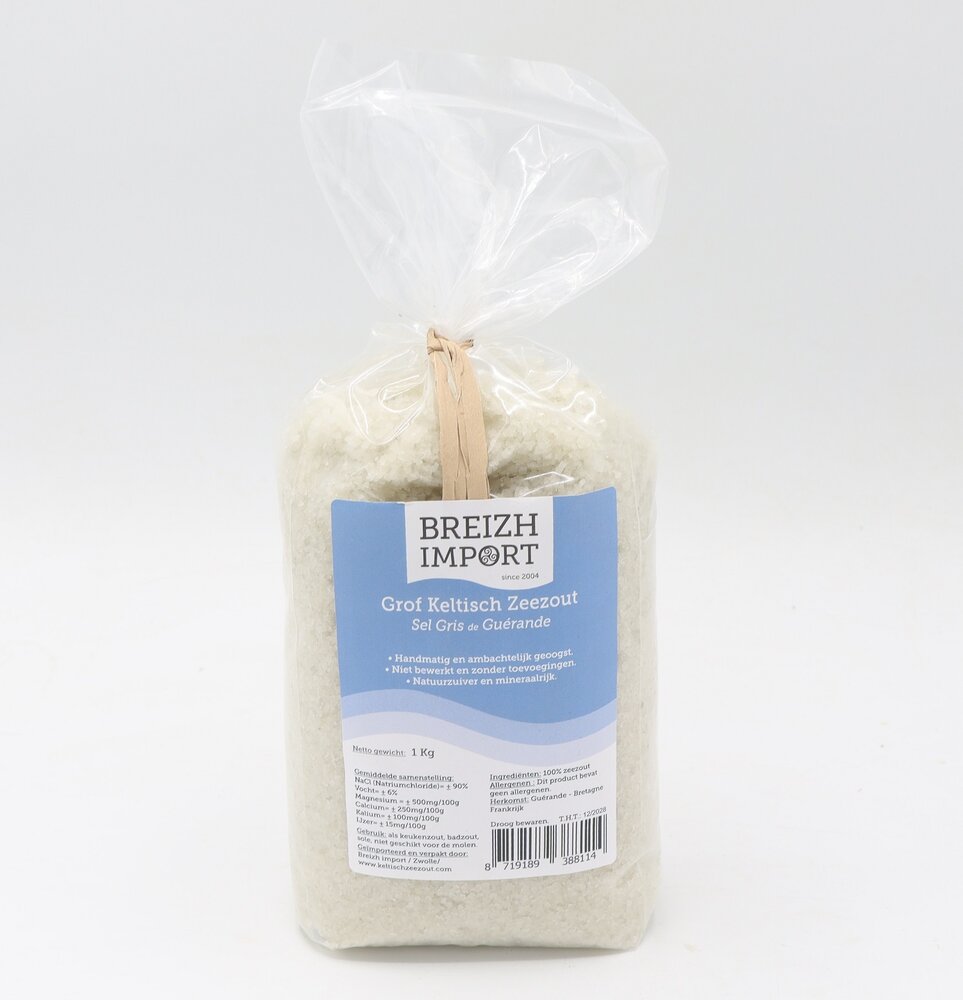 Breizh Breizh Keltisch Zeezout Grof Vochtig - 1 kilo