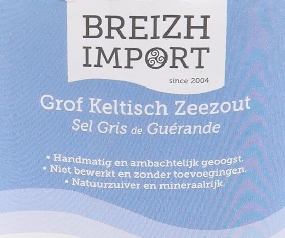 Breizh Breizh Keltisch Zeezout Grof Vochtig - 20 kilo Breizh Breizh Keltisch Zeezout Grof Vochtig - 20 kilo