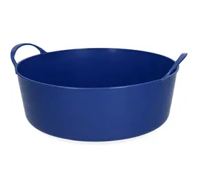 Vplast Flexibele V-Trug Voerbak - 6 liter - Blauw Vplast Flexibele V-Trug Voerbak - 6 liter - Blauw