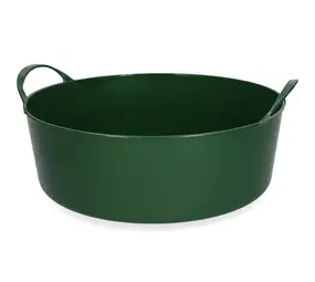 Vplast Flexibele V-Trug Voerbak - 6 liter - Groen Vplast Flexibele V-Trug Voerbak - 6 liter - Groen