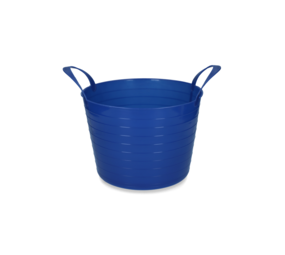 Vplast Flexibele V-Trug Voerbak - 14 liter - Blauw Vplast Flexibele V-Trug Voerbak - 14 liter - Blauw