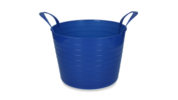 Vplast Flexibele V-Trug Voerbak - 14 liter - Blauw Vplast Flexibele V-Trug Voerbak - 14 liter - Blauw