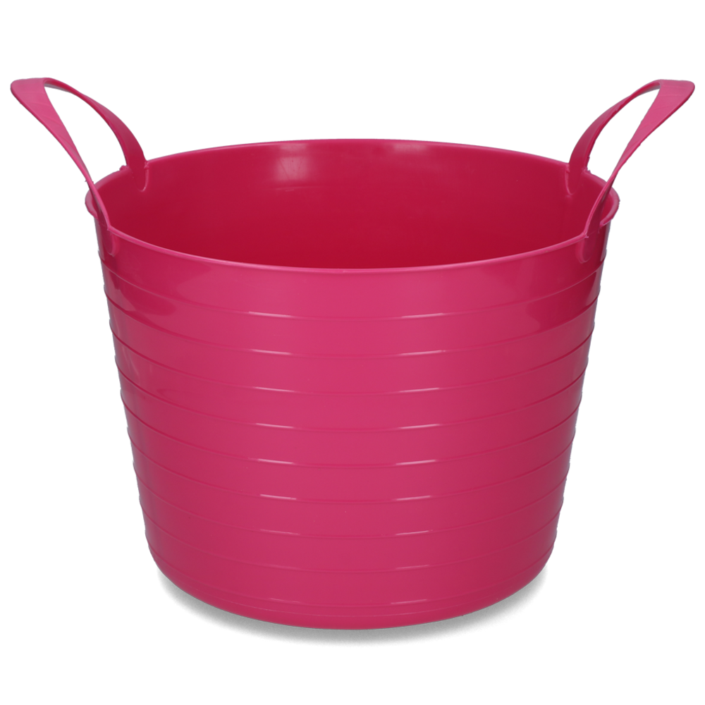 Vplast Flexibele V-Trug Voerbak - 40 liter - Roze Vplast Flexibele V-Trug Voerbak - 40 liter - Roze