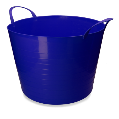 Vplast Flexibele V-Trug Voerbak - 65 liter - Blauw Vplast Flexibele V-Trug Voerbak - 65 liter - Blauw