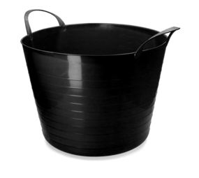 Vplast Flexibele V-Trug Voerbak - 65 liter - Zwart Vplast Flexibele V-Trug Voerbak - 65 liter - Zwart