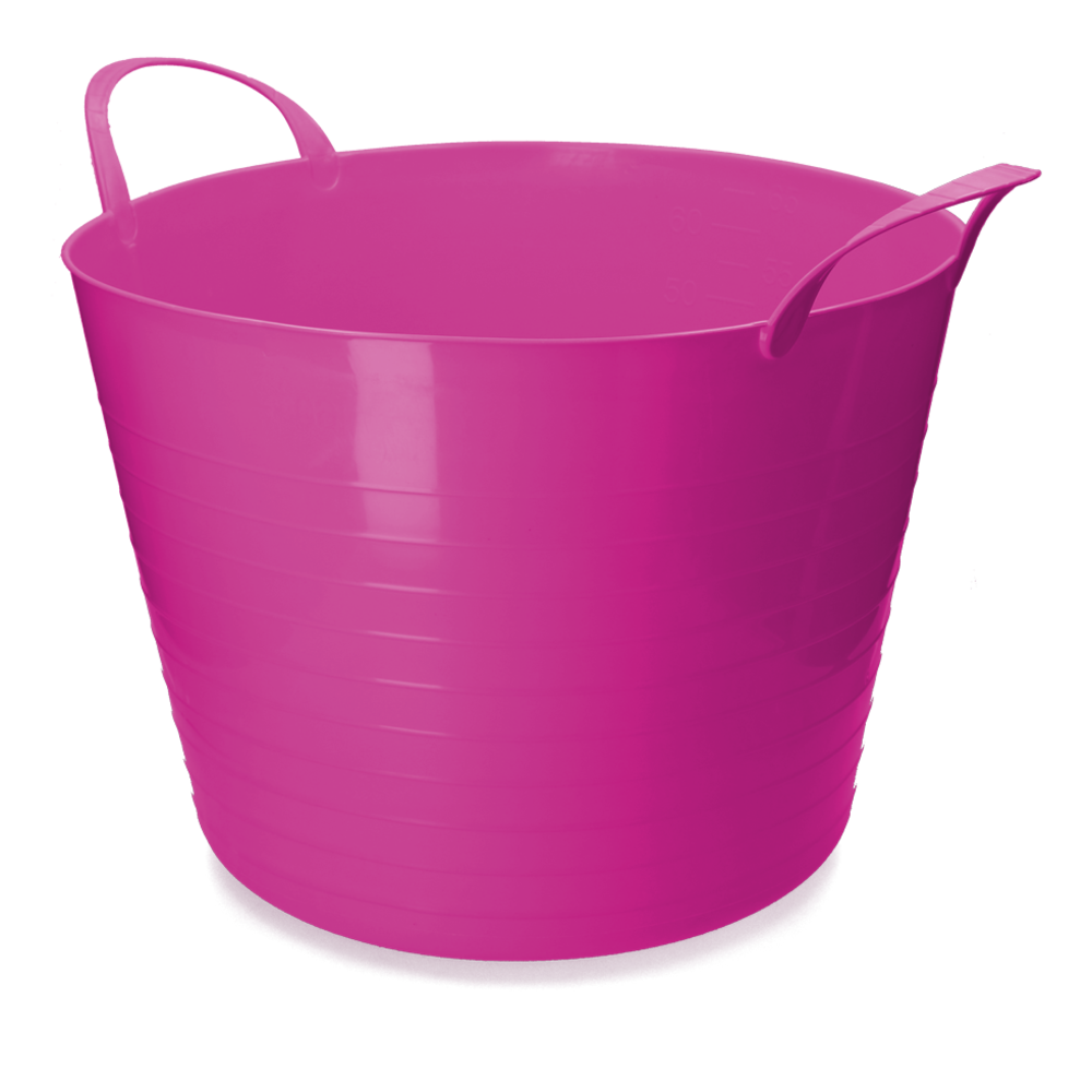 Vplast Flexibele V-Trug Voerbak - 65 liter - Roze Vplast Flexibele V-Trug Voerbak - 65 liter - Roze