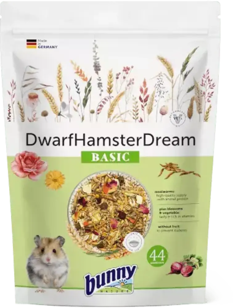 Bunny Nature Bunny Nature - DwerghamsterDroom Basic - 600 gram Bunny Nature Bunny Nature - DwerghamsterDroom Basic - 600 gram