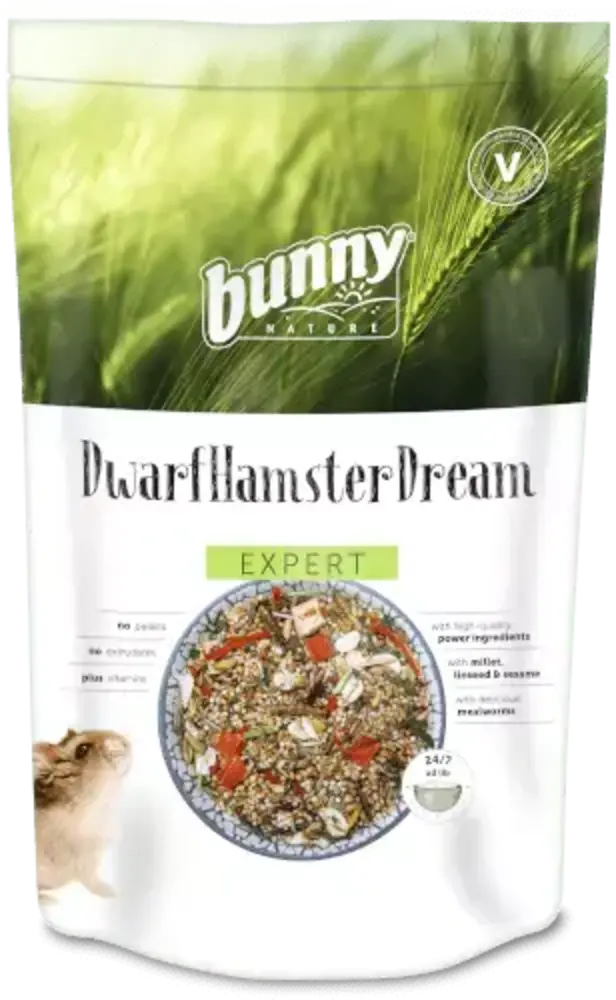 Bunny Nature Bunny Nature - DwerghamsterDroom Expert - 500 gram Bunny Nature Bunny Nature - DwerghamsterDroom Expert - 500 gram