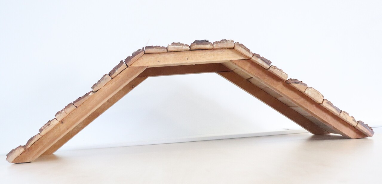 Houten Brug Semarang - 70 x 20 cm Houten Brug Semarang - 70 x 20 cm