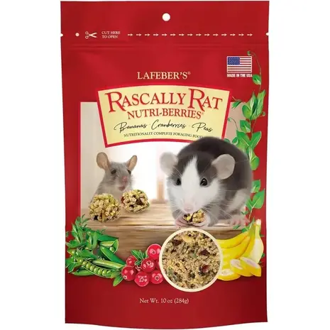 Lafeber's Lafeber's Rascally Rat Nutri-Berries - 284 gram - 1+1 GRATIS ivm datum Lafeber's Lafeber's Rascally Rat Nutri-Berries - 284 gram - 1+1 GRATIS ivm datum