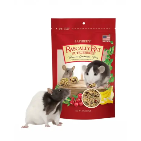Lafeber's Lafeber's Rascally Rat Nutri-Berries - 284 gram - 1+1 GRATIS ivm datum Lafeber's Lafeber's Rascally Rat Nutri-Berries - 284 gram - 1+1 GRATIS ivm datum