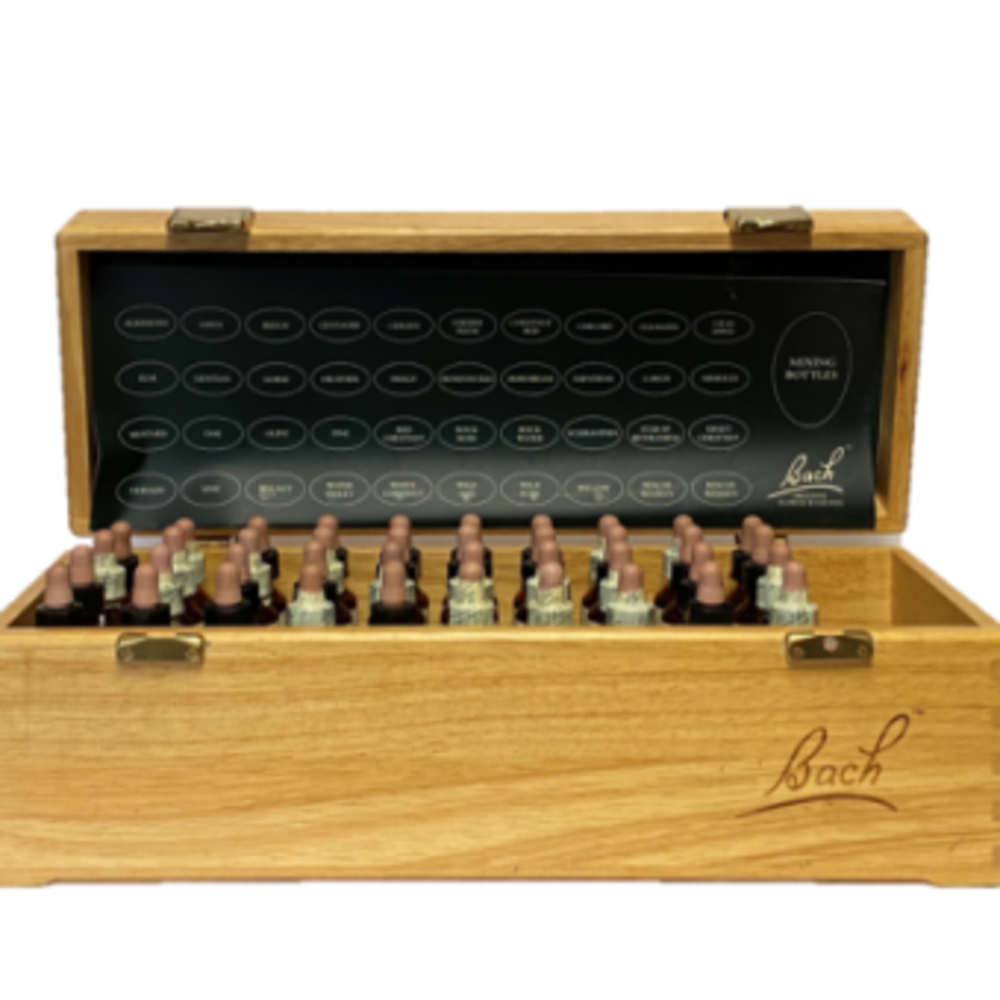 Bach Bach Bloesem - Bachset Compleet in houten kist - 40 x 20 ml Bach Bach Bloesem - Bachset Compleet in houten kist - 40 x 20 ml