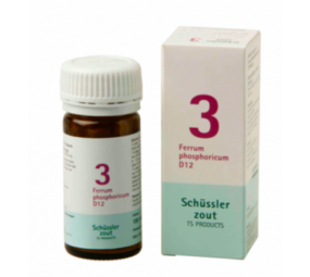 Schüssler Schüssler zout - Celzout nummer 3 - Ferrum Phosphoricum - 400 tabletten