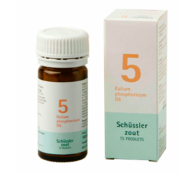 Schüssler Schüssler zout - Celzout nummer 5 - Kalium Phosphoricum - 100 tabletten Schüssler Schüssler zout - Celzout nummer 5 - Kalium Phosphoricum - 100 tabletten