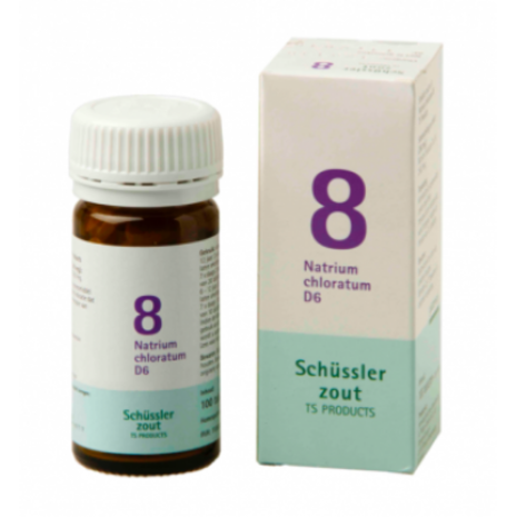 Schüssler Schüssler zout - Celzout nummer 8 - Natrium Chloratum - 400 tabletten