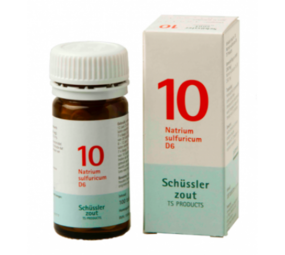 Schüssler Schüssler zout - Celzout nummer 10 - Natrium Sulfuricum - 100 tabletten