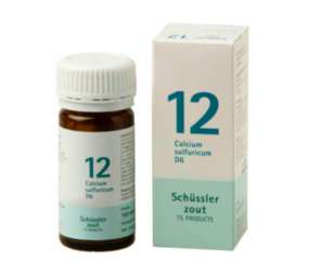 Schüssler Schüssler zout - Celzout nummer 12 - Calcium Sulfuricum - 100 tabletten