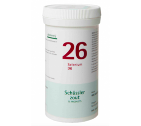 Schüssler Schüssler zout - Celzout nummer 26 - Selenium - 400 tabletten
